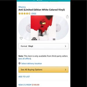 Urban Outfitters Other Rihanna Anti Vinyl Rare Poshmark